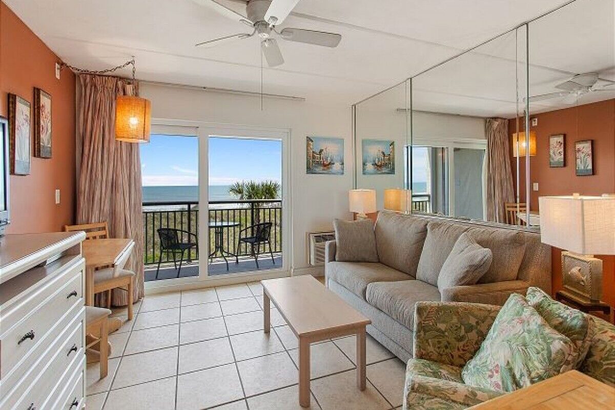 living room of rental
