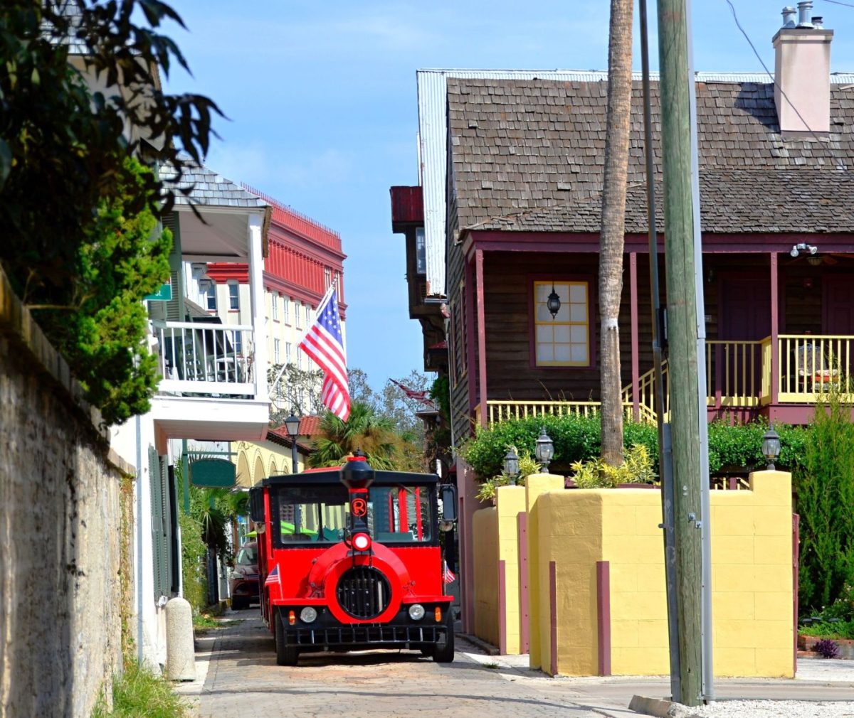 trolley tour in st. augustine