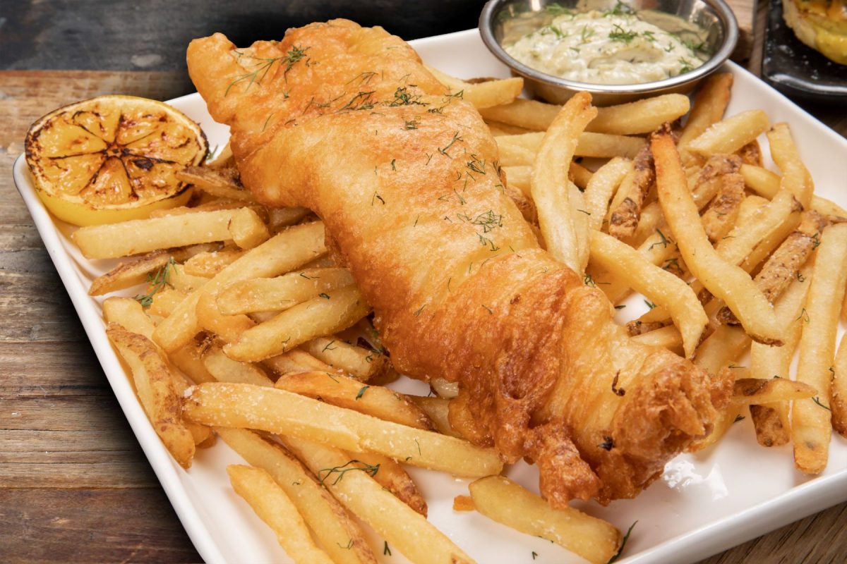 seafood basket in St. Augustine